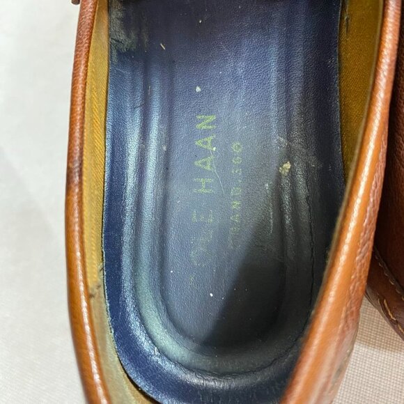 Cole Haan Brown Leather Penny Loafers Men\'s 8M Classic Slip On